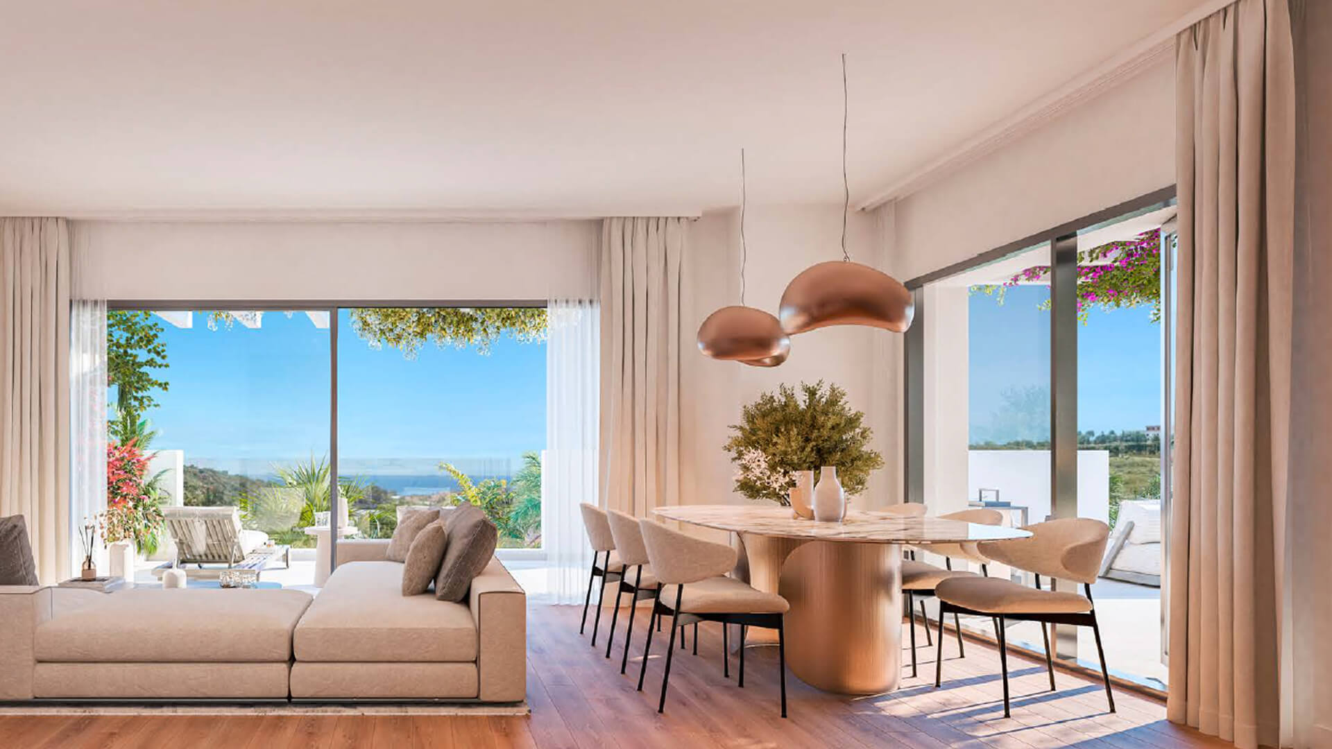 Penthouse w Casares Costa, przy granicy z Esteponą