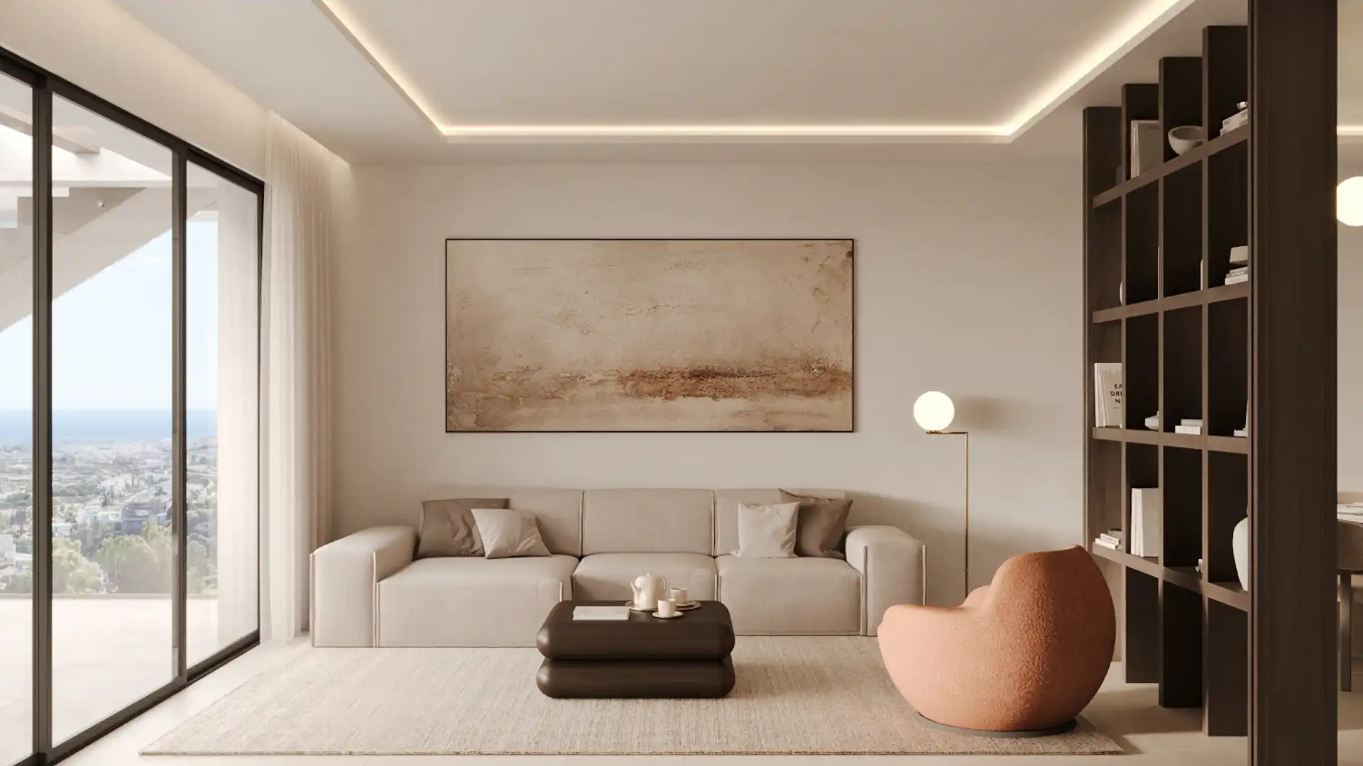 Przestronny apartament blisko plaży i mariny – Estepona Port