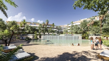 Nowoczesny apartament w pobliżu pól golfowych i plaż w Sotogrande, duży taras - zdjęcie 10