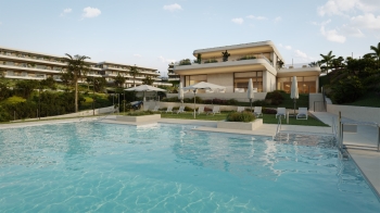 Ekskluzywny apartament z widokiem na morze i dużym tarasem w Estepona 1701 - zdjęcie 13