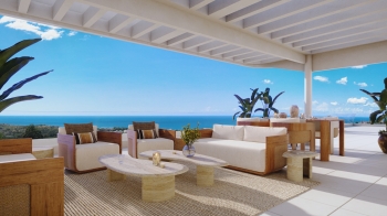 Ekskluzywny apartament z widokiem na morze i dużym tarasem w Estepona 1701 - zdjęcie 17
