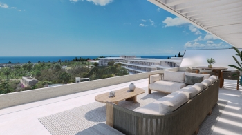 Nowoczesny apartament z przestronnym tarasem w Estepona 1714 - zdjęcie 7