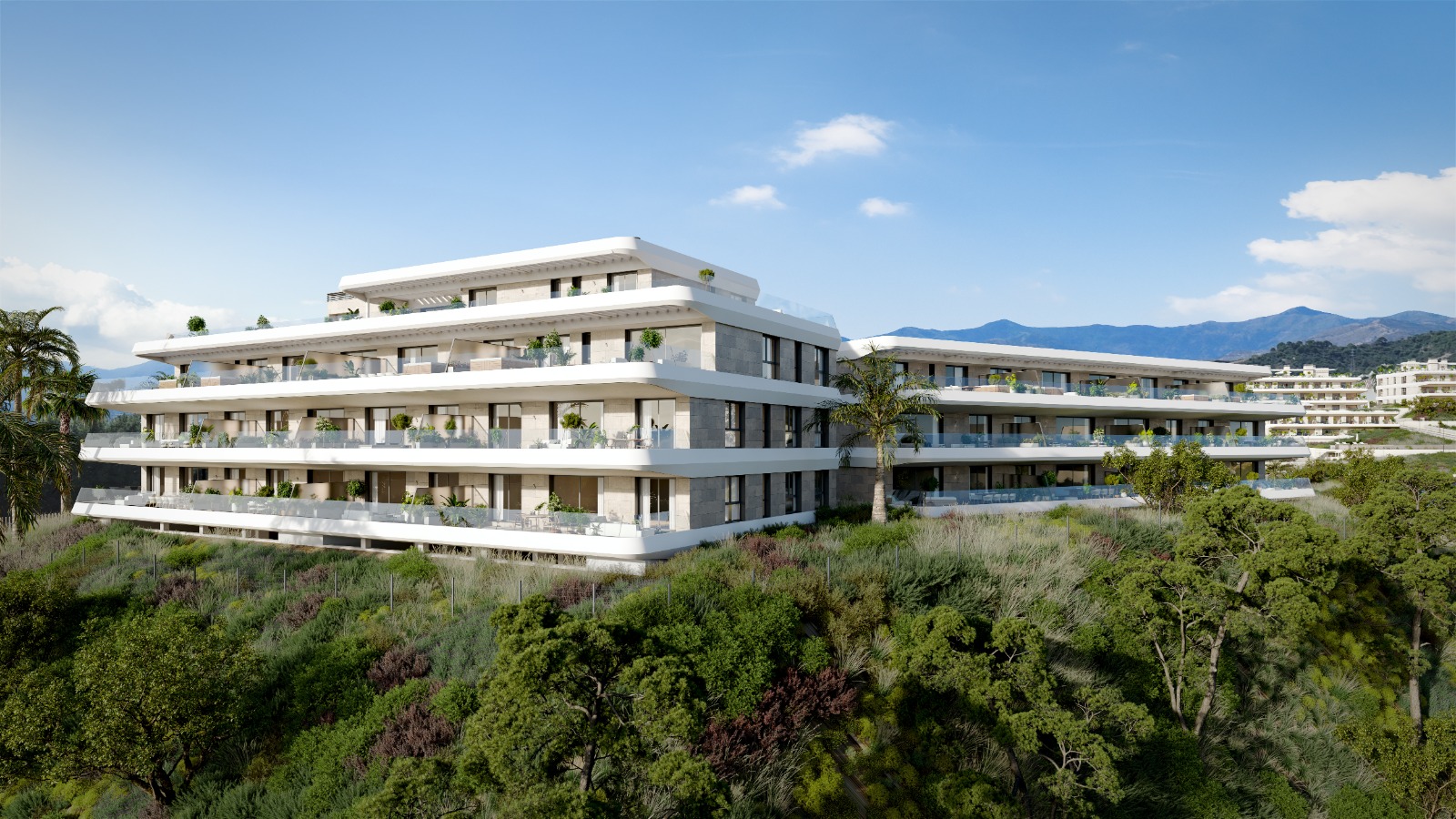 Nowoczesny apartament z przestronnym tarasem w Estepona 1714